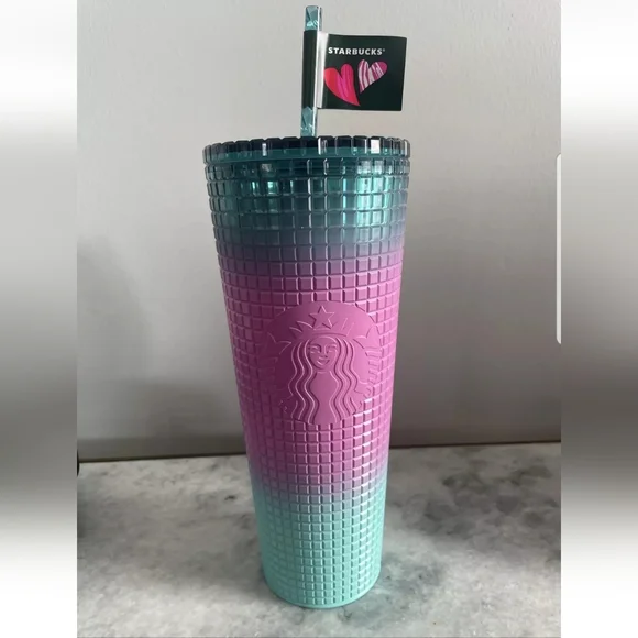Starbucks | Dining | New 224 Starbucks Valentines Day 24oz Cold Cup |  Poshmark